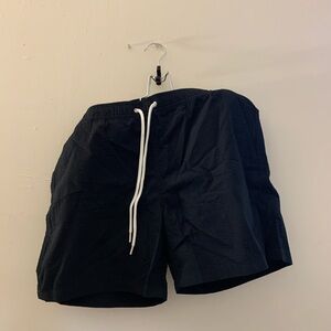 J. Crew Black Swim Shorts